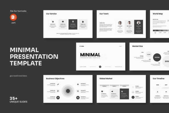 Best Minimal PowerPoint Template
