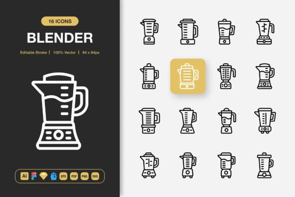 Blender Icons: A Versatile Set for Modern Design Projects