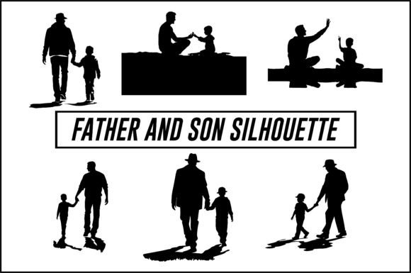 Fathers Day Father and Son: How to Choose and Use Silhouette Art the Right Way
