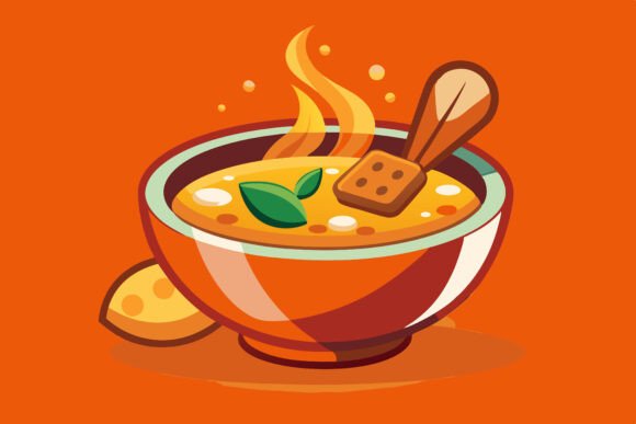 Hot Soup in the Dutch Oven: A Closer Look at This Versatile AI EPS Illustration Set