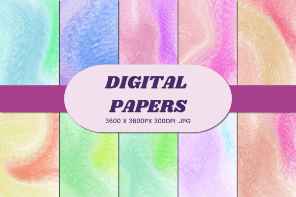 Unlocking Creative Potential with Pastel Abstract 5 Digital Paper